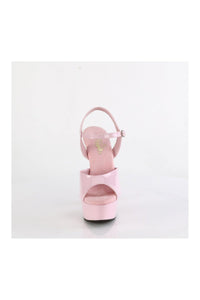 Pleaser DELIGHT-609 Pink Patent Sandal in Pink Patent