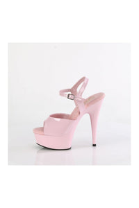 Pleaser DELIGHT-609 Pink Patent Sandal in Pink Patent