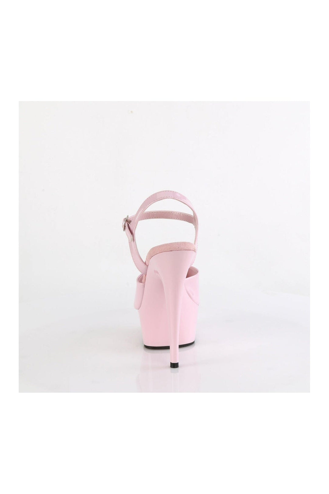 Pleaser DELIGHT-609 Pink Patent Sandal in Pink Patent