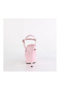 Pleaser DELIGHT-609 Pink Patent Sandal in Pink Patent