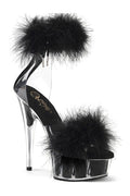 DELIGHT-624F Clear Vinyl Sandal