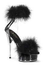 DELIGHT-624F Clear Vinyl Sandal