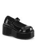 DOLLIE-01 Black Patent Mary Janes