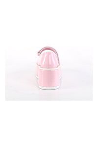 Demonia DOLLIE-01 Pink Hologram Patent Mary Janes in Pink Hologram Patent