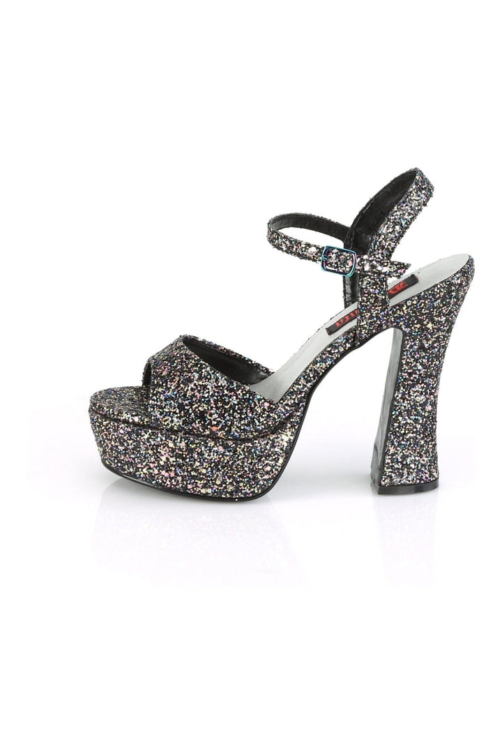 DOLLY-09 Black Glitter Sandal-Sandals-Demonia-SEXYSHOES.COM