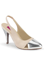 DREAM-405 Pumps | Nude Faux Leather