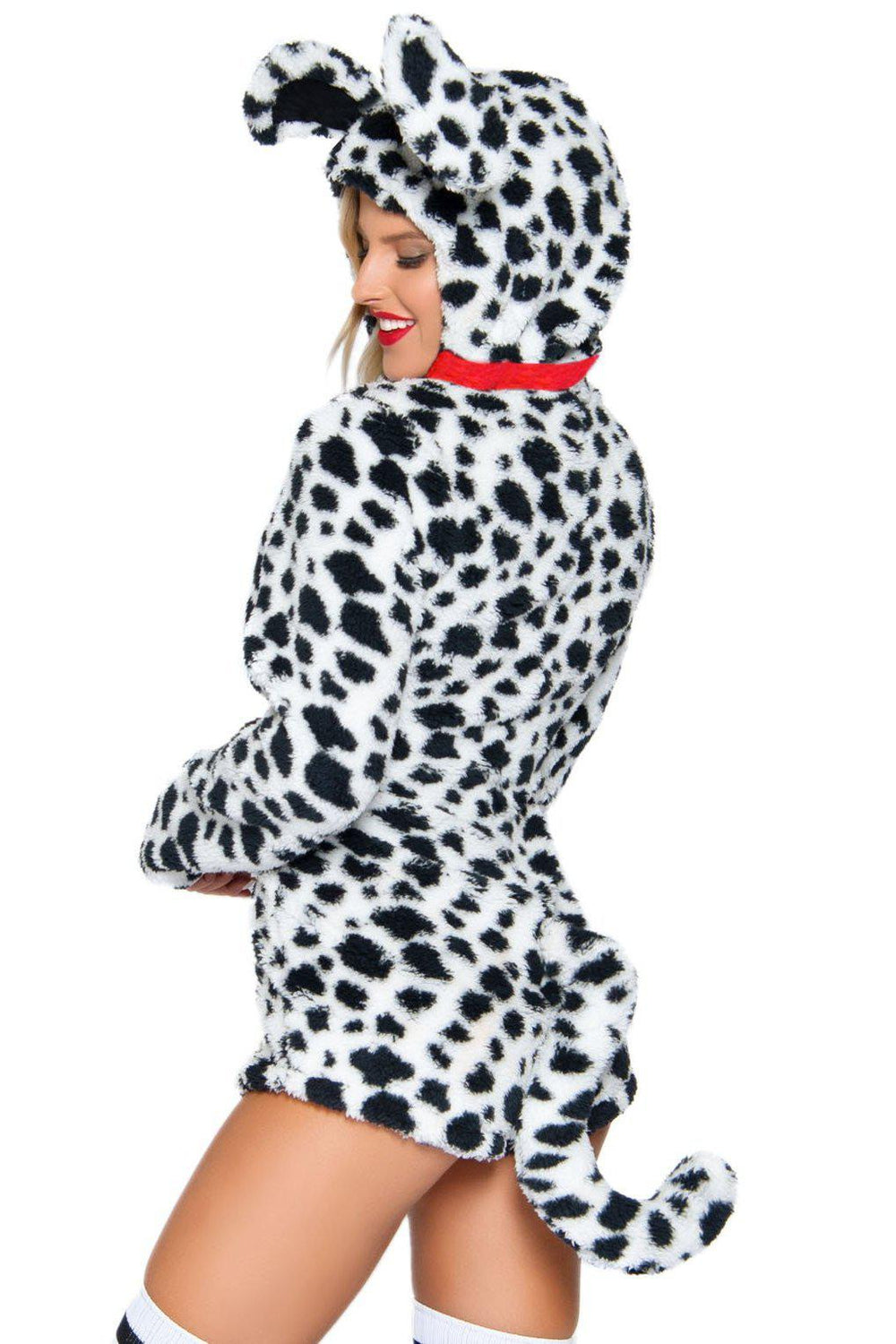 Leg Avenue Darling Dalmatian Costume in Black 