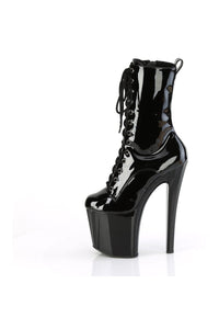 Pleaser ENCHANT-1040 Black Patent Knee Boot in Black Patent