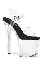 ENCHANT-708 Clear Vinyl Sandal