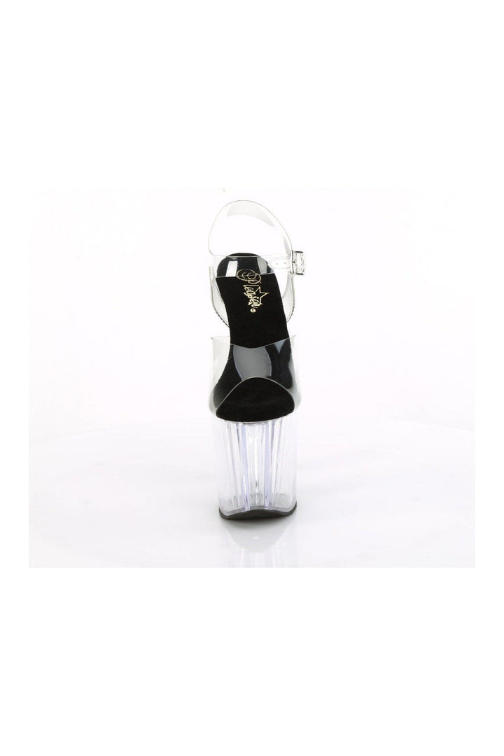 ENCHANT-708 Clear Vinyl Sandal