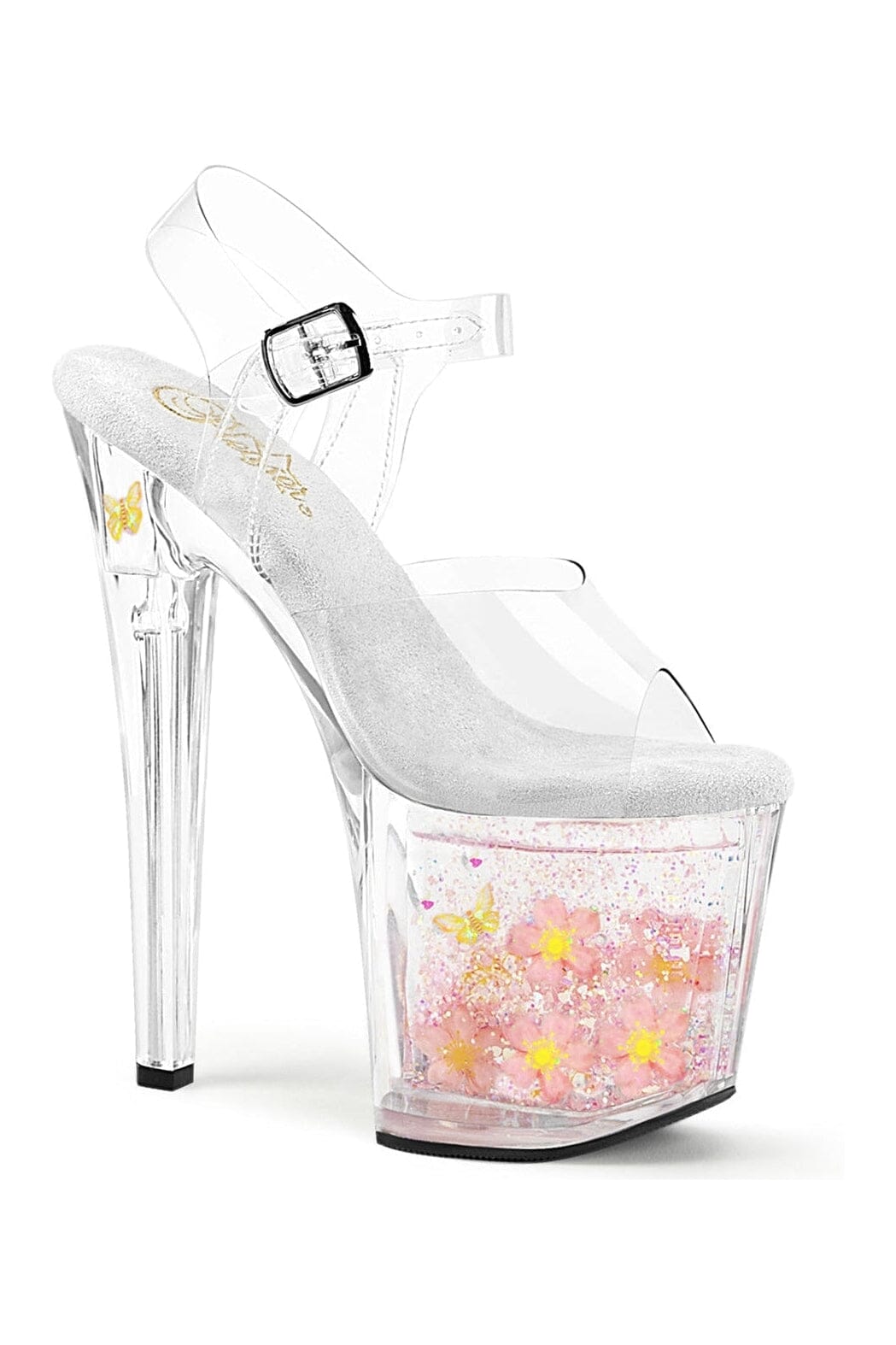 Pleaser Clear Sandals Platform Stripper Shoes | Buy at Sexyshoes.com