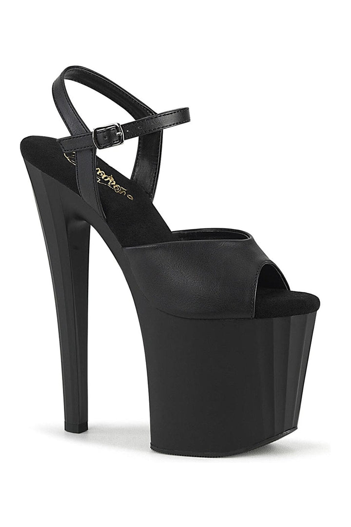 Pleaser Black Sandals Platform Stripper Shoes | Buy at Sexyshoes.com