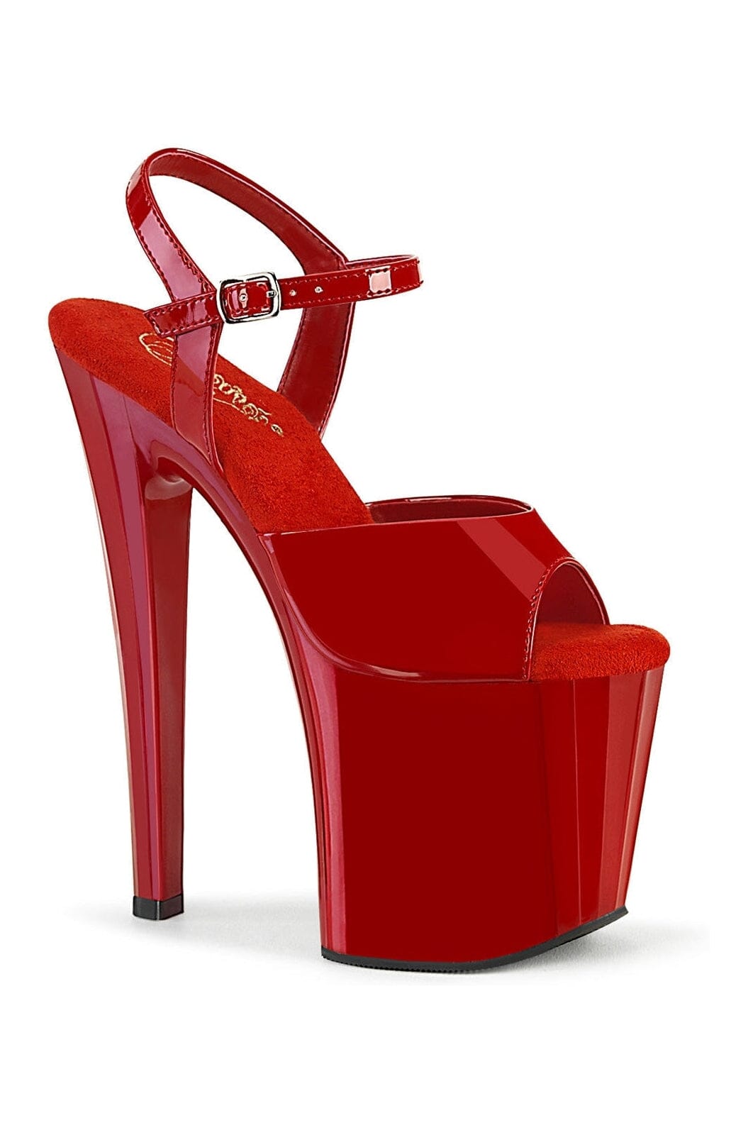 ENCHANT-709 Red Patent Sandal-Sandals-Pleaser-Red-10-Patent-SEXYSHOES.COM