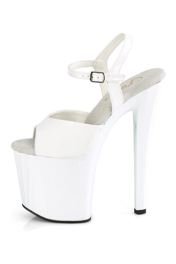 ENCHANT-709 White Patent Sandal-Sandals-Pleaser-SEXYSHOES.COM