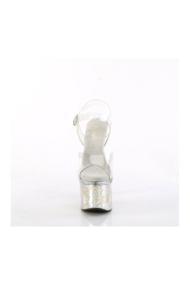 ESTEEM-708CK Clear Vinyl Sandal
