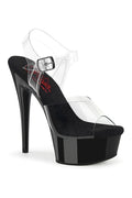 EXCITE-608 Clear Vinyl Sandal