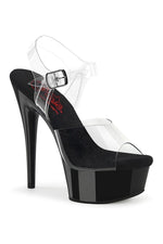 EXCITE-608 Clear Vinyl Sandal