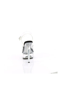 Pleaser EXCITE-608 Clear Vinyl Sandal in Clear Vinyl