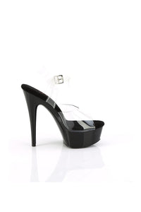 Pleaser EXCITE-608 Clear Vinyl Sandal in Clear Vinyl