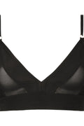 Ekaterina Bralette Fetish Separates | Black Lycra