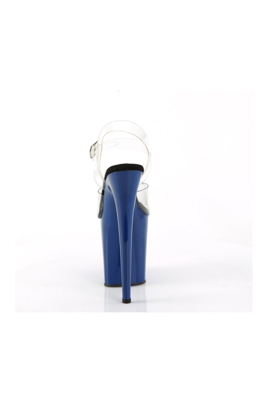 Pleaser FLAMINGO-808 Sandal in Clear Vinyl