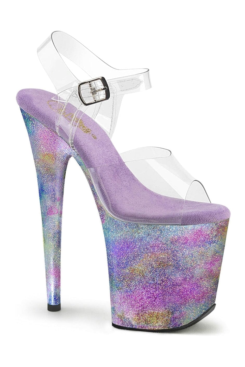 Pleaser Clear Sandals Platform Stripper Shoes | Buy at Sexyshoes.com