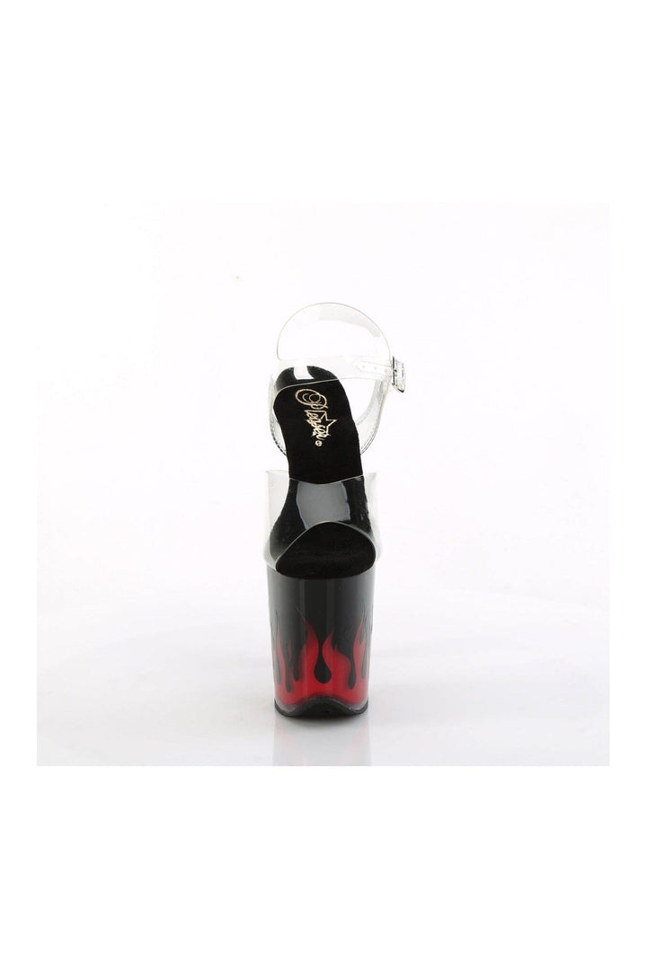 FLAMINGO-808NLFL Clear Vinyl Sandal