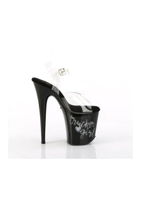 FLAMINGO-808NLTG Clear Vinyl Sandal-Sandals-Pleaser-SEXYSHOES.COM