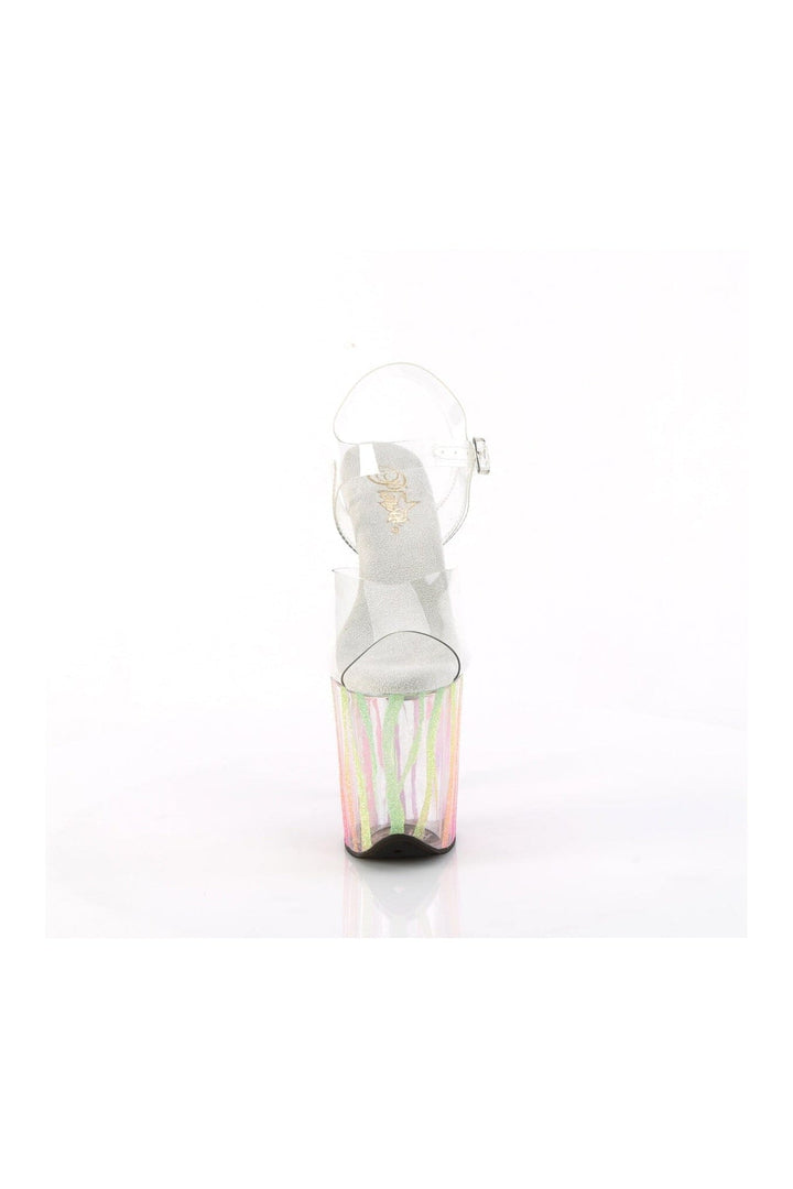 FLAMINGO-808RG-03 Clear Vinyl Sandal