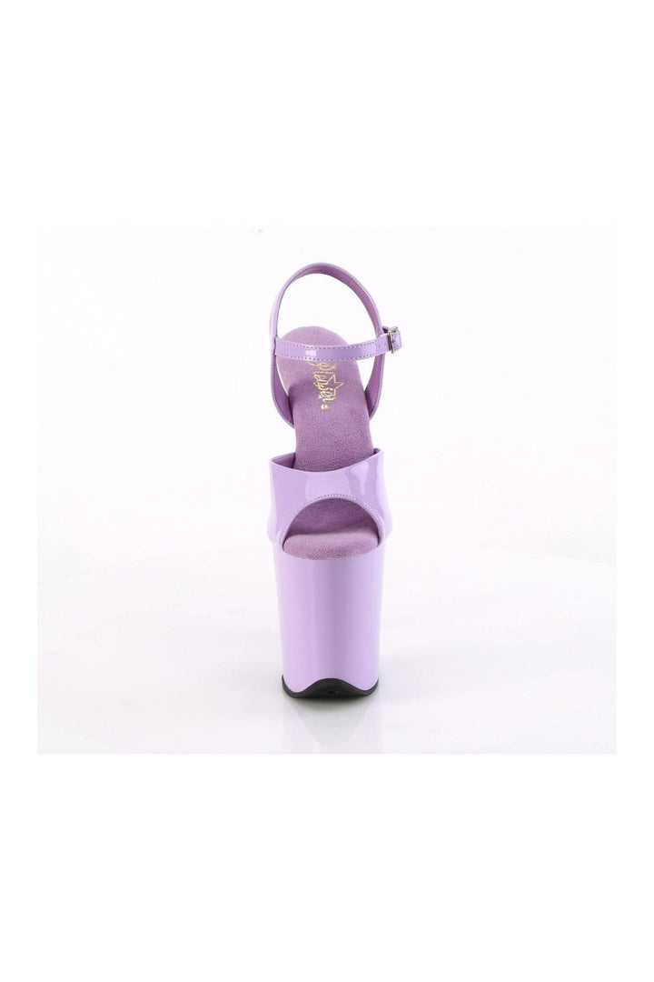 FLAMINGO-809 Purple Patent Sandal