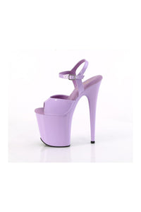Pleaser FLAMINGO-809 Purple Patent Sandal in Purple Patent