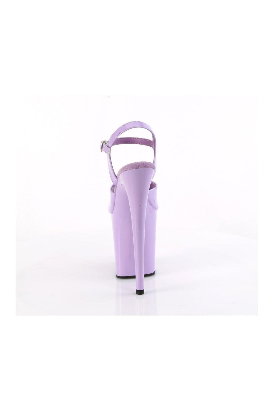 Pleaser FLAMINGO-809 Purple Patent Sandal in Purple Patent