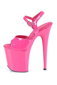 Pleaser FLAMINGO-809 Sandal in Fuchsia Patent