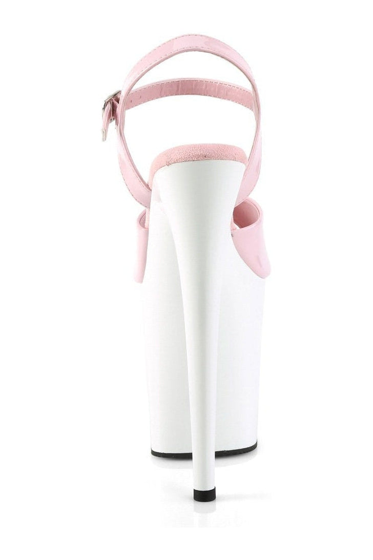 Pleaser FLAMINGO-809 Sandal in Pink Patent