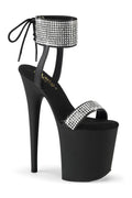 FLAMINGO-870 Black Faux Leather Sandal