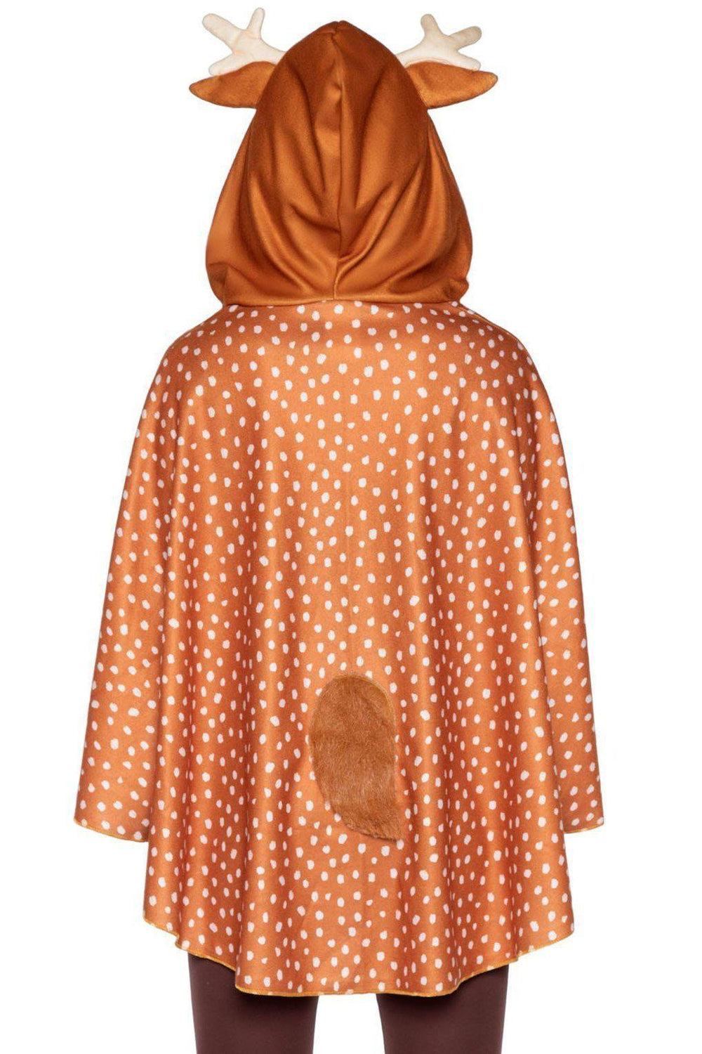 Fawn Poncho Costume-Animal Costumes-Leg Avenue-Brown-O/S-SEXYSHOES.COM