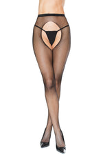 Fishnet Crotchless Pantyhose