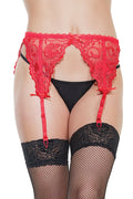 French Lace Garter Belt