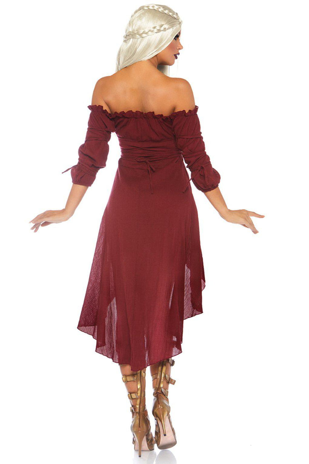 Gauze Peasant Dress-Fairytale Costumes-Leg Avenue-SEXYSHOES.COM