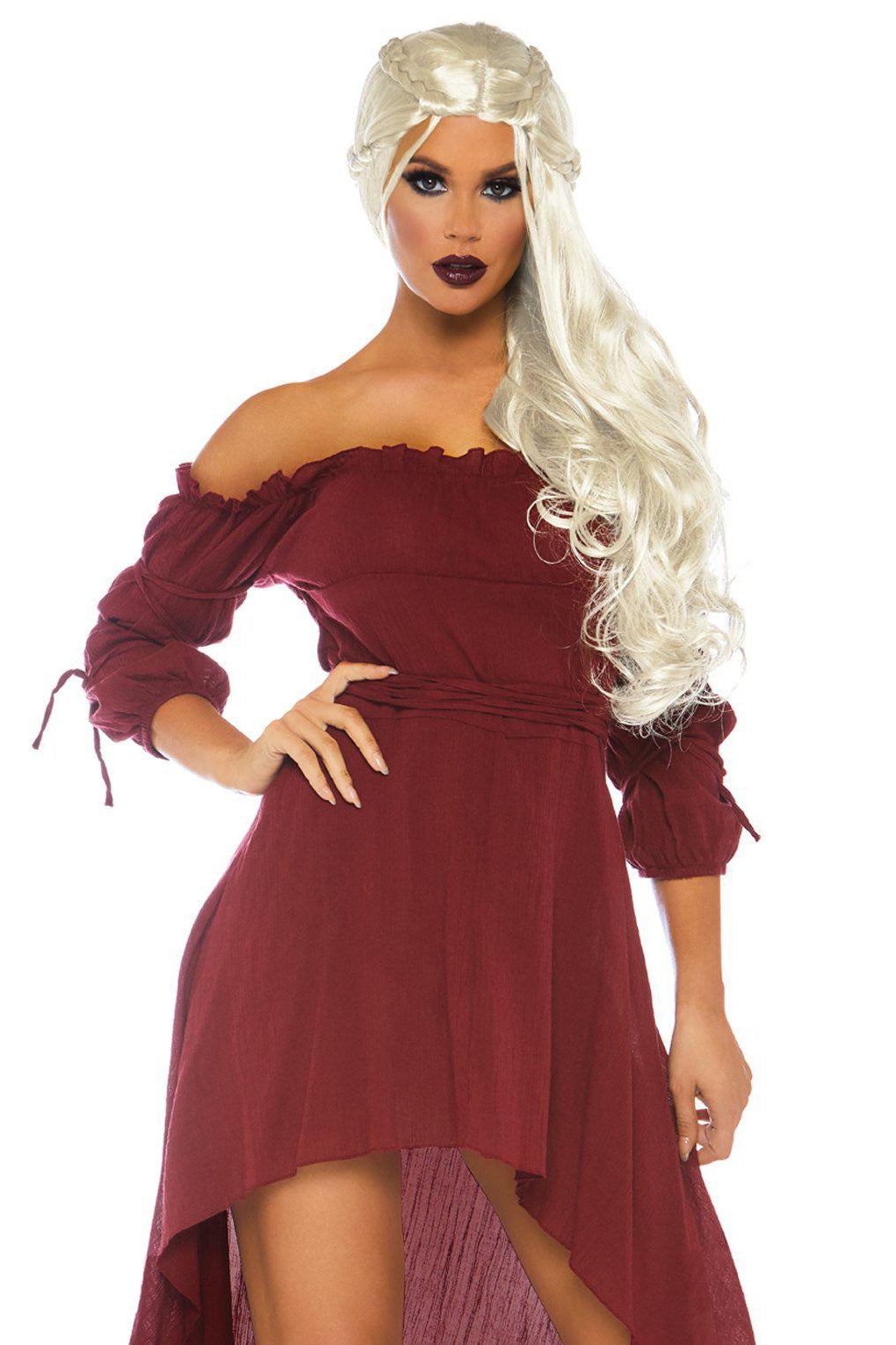 Gauze Peasant Dress-Fairytale Costumes-Leg Avenue-SEXYSHOES.COM