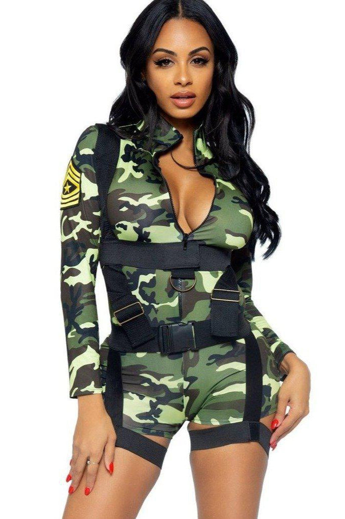 Going Commando Costume-Military Costumes-Leg Avenue-Multi-S-SEXYSHOES.COM