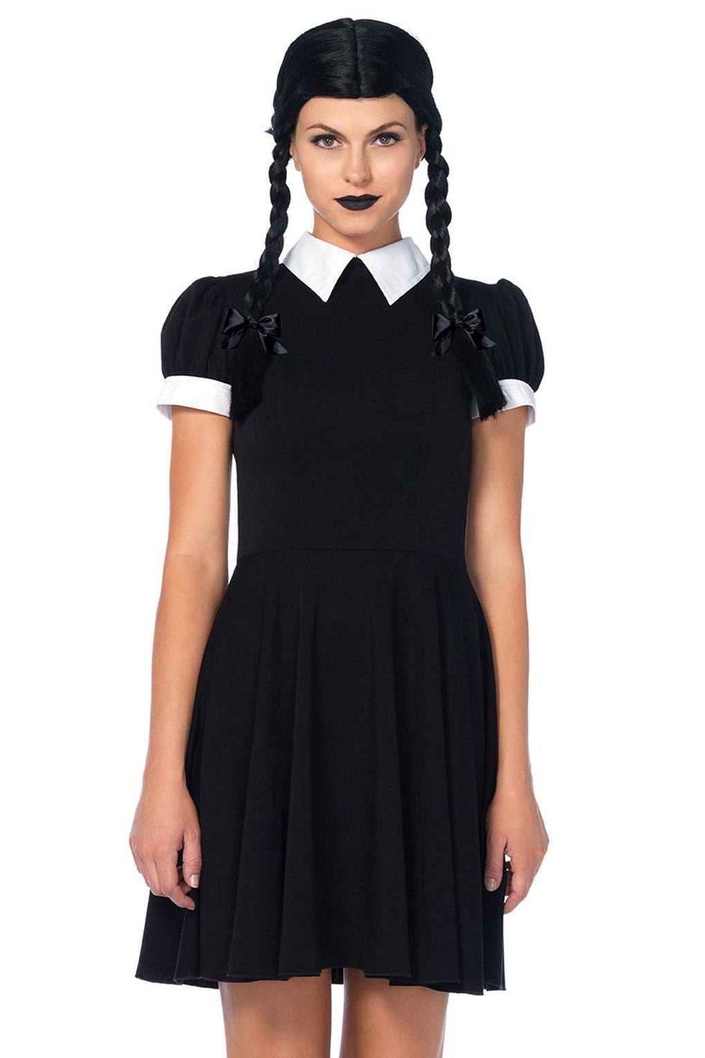 Gothic Darling Costume-Villian Costumes-Leg Avenue-Black-S/M-SEXYSHOES.COM