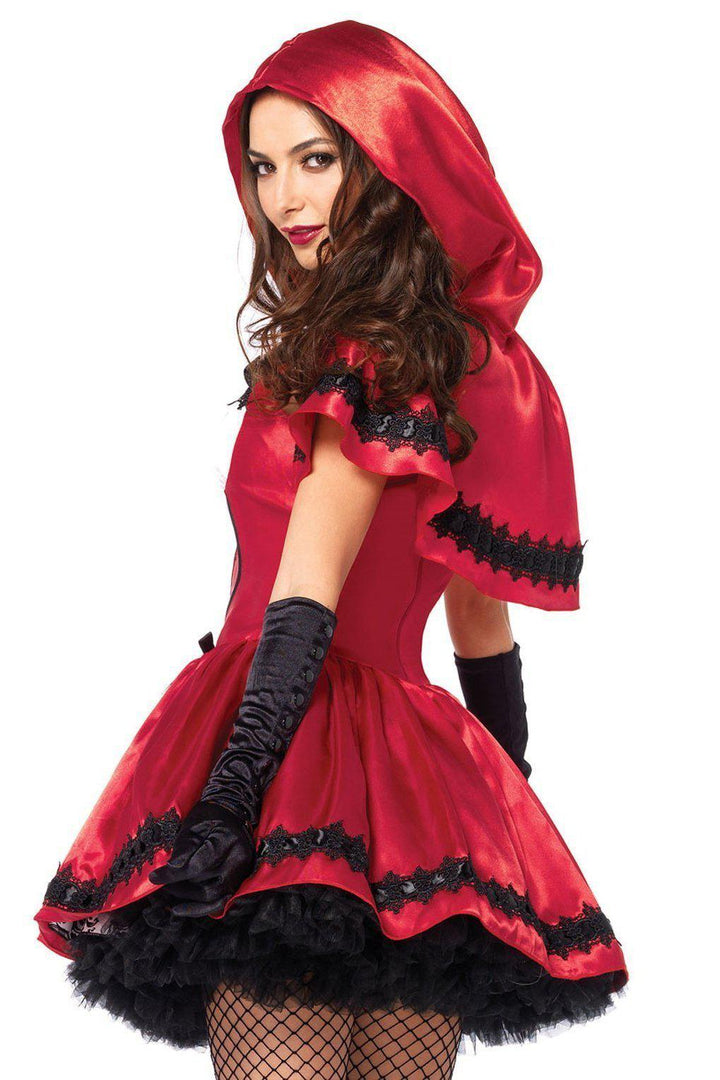 Gothic Red Riding Hood Costume-Fairytale Costumes-Leg Avenue-SEXYSHOES.COM