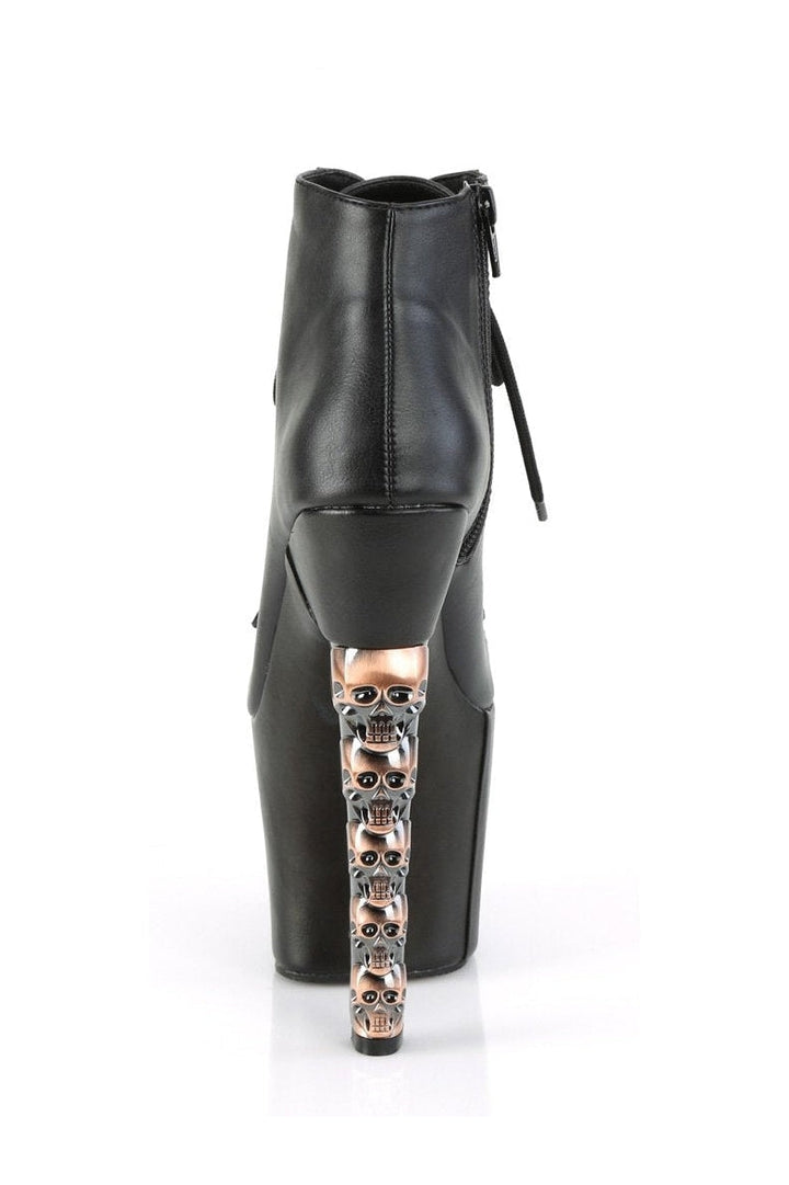 HEX-1005 Thigh Boot | Black Faux Leather-Thigh Boots-Pleaser-SEXYSHOES.COM