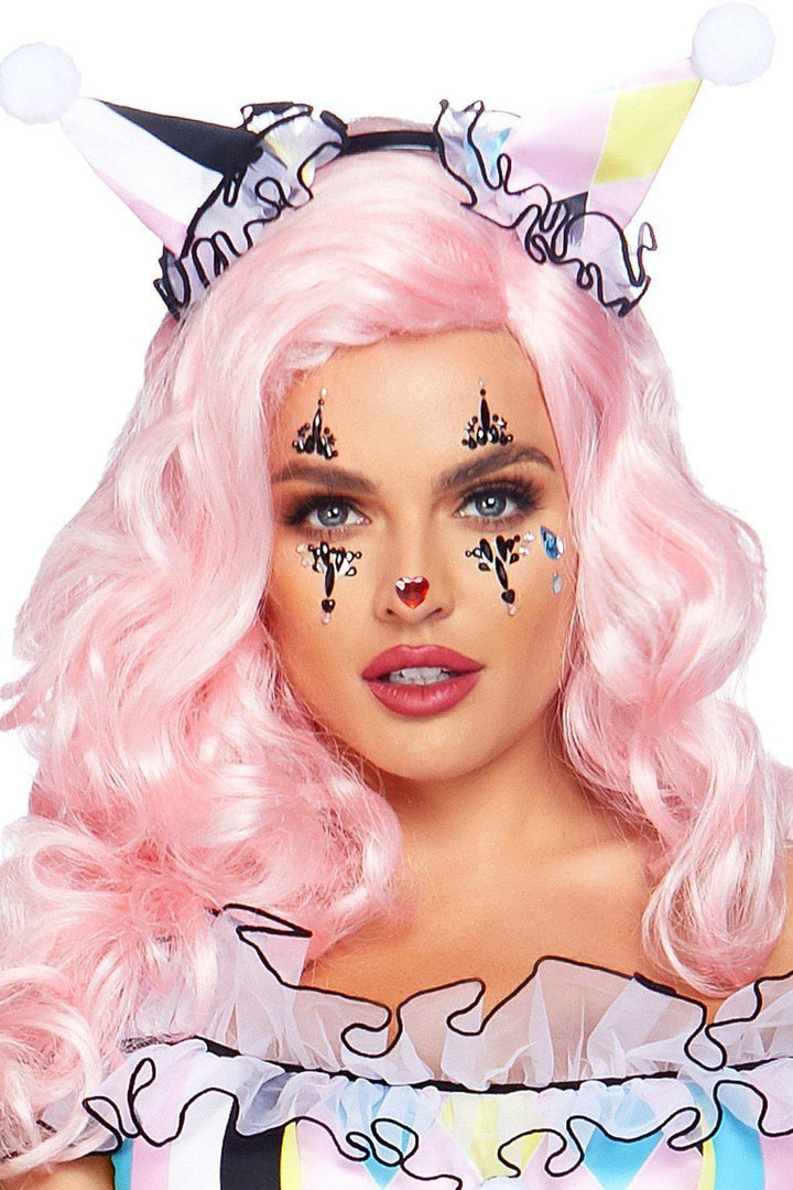 Harlequin Adhesive Face Jewels