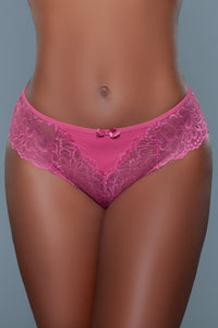 BeWicked High Rise Panties With Bow Detail in Multi  from SexyShoes.com