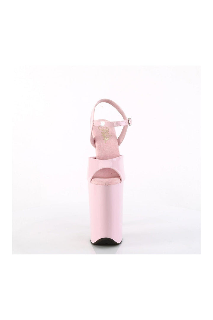 INFINITY-909 Pink Patent Sandal