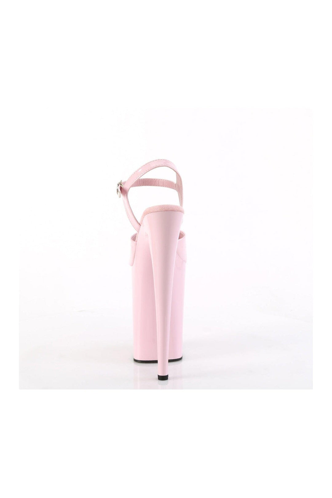 Pleaser INFINITY-909 Pink Patent Sandal in Pink Patent