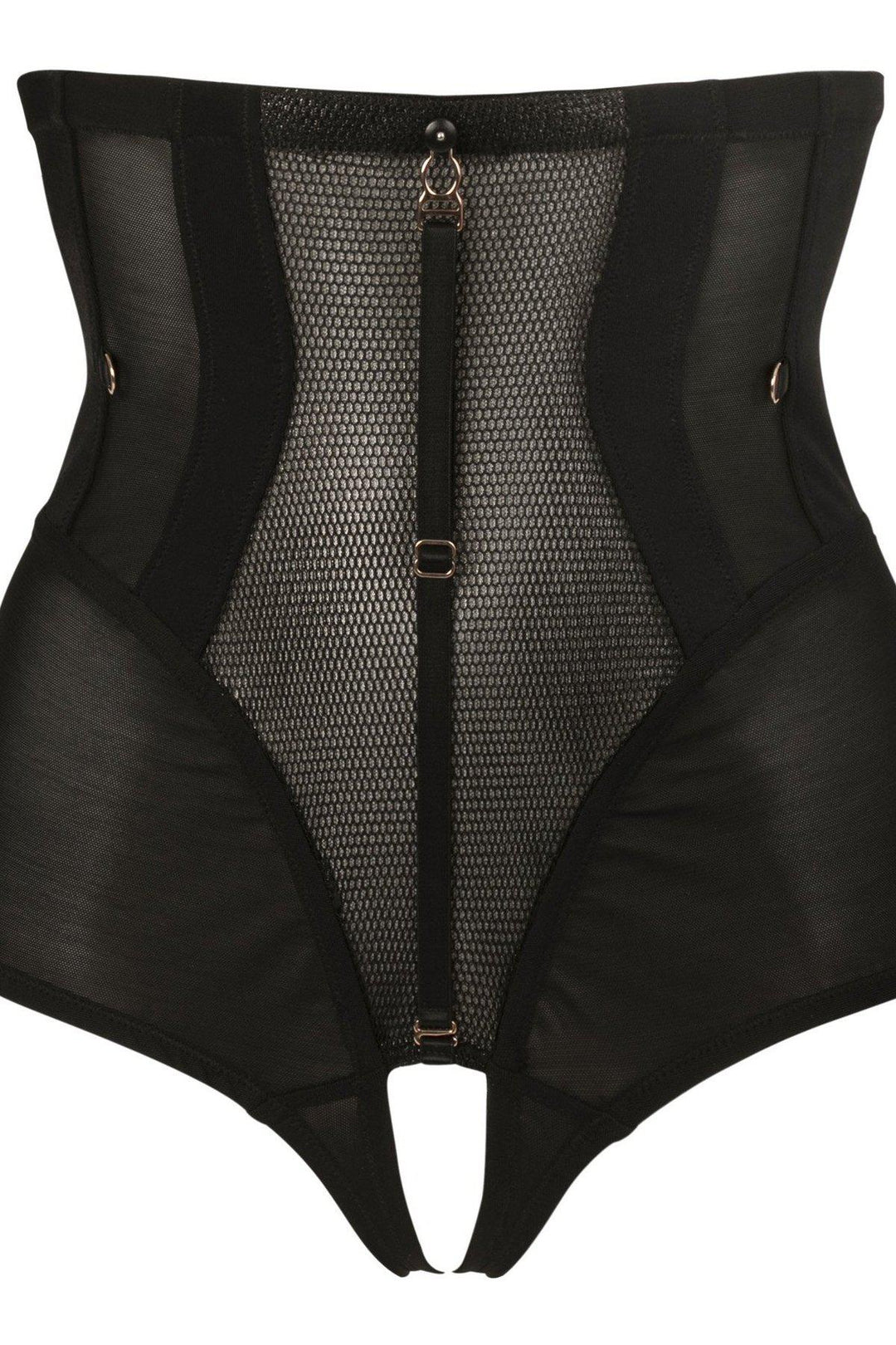 Impudique Josephine Mesh Fetish Briefs in Black Mesh