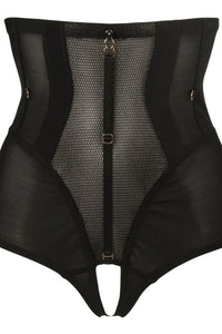 Impudique Josephine Mesh Fetish Briefs in Black Mesh